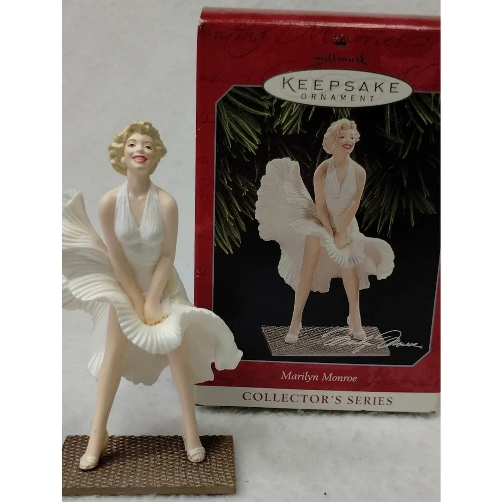 Hallmark Keepsake Ornament Marilyn Monroe Collector's Series‎ 1998 Blonde